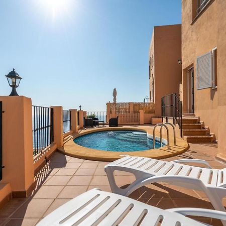 Chalet Con Vistas Al Mar Y Piscina Mojacar Exterior photo