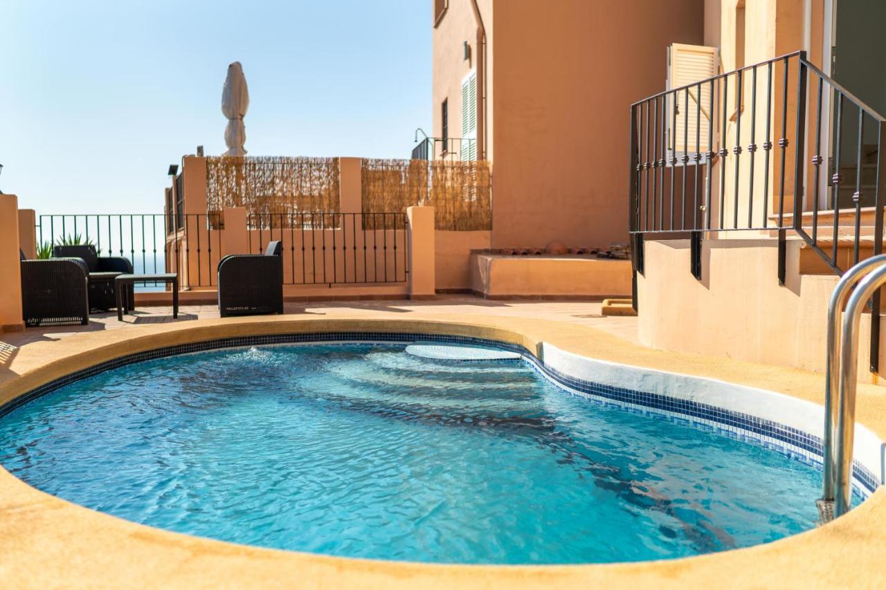 Chalet Con Vistas Al Mar Y Piscina Mojacar Exterior photo