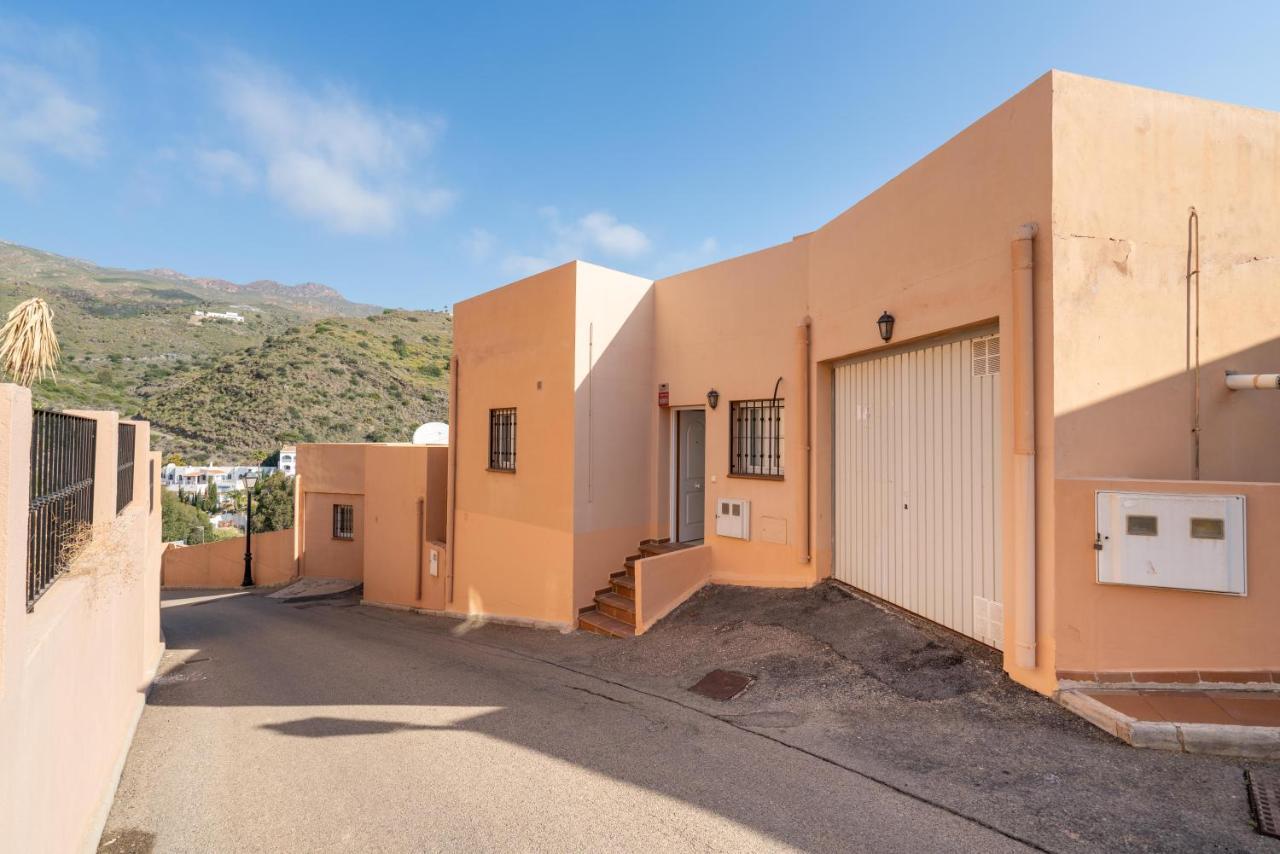 Chalet Con Vistas Al Mar Y Piscina Mojacar Exterior photo