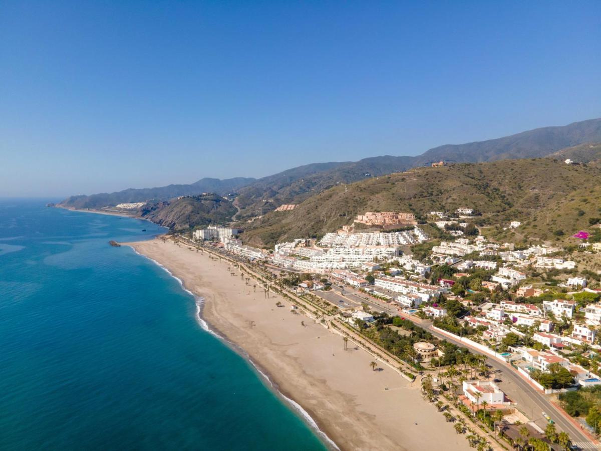 Chalet Con Vistas Al Mar Y Piscina Mojacar Exterior photo