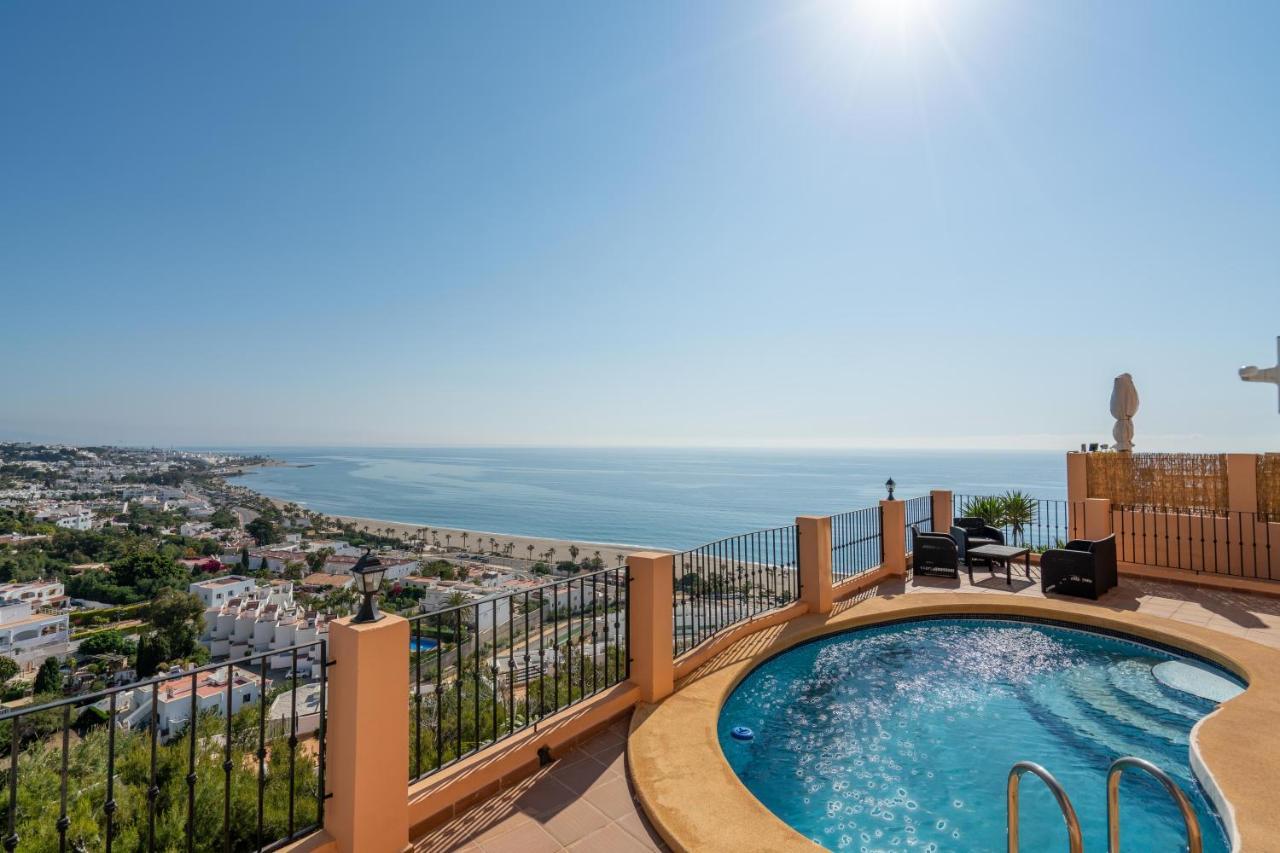 Chalet Con Vistas Al Mar Y Piscina Mojacar Exterior photo